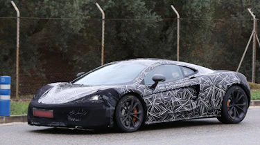 McLaren Sport Series (P13) spy shots