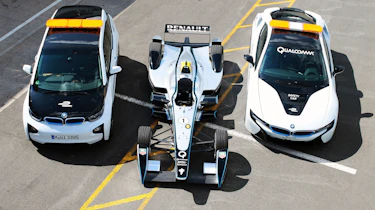 Qualcomm Halo Formula E safety cars