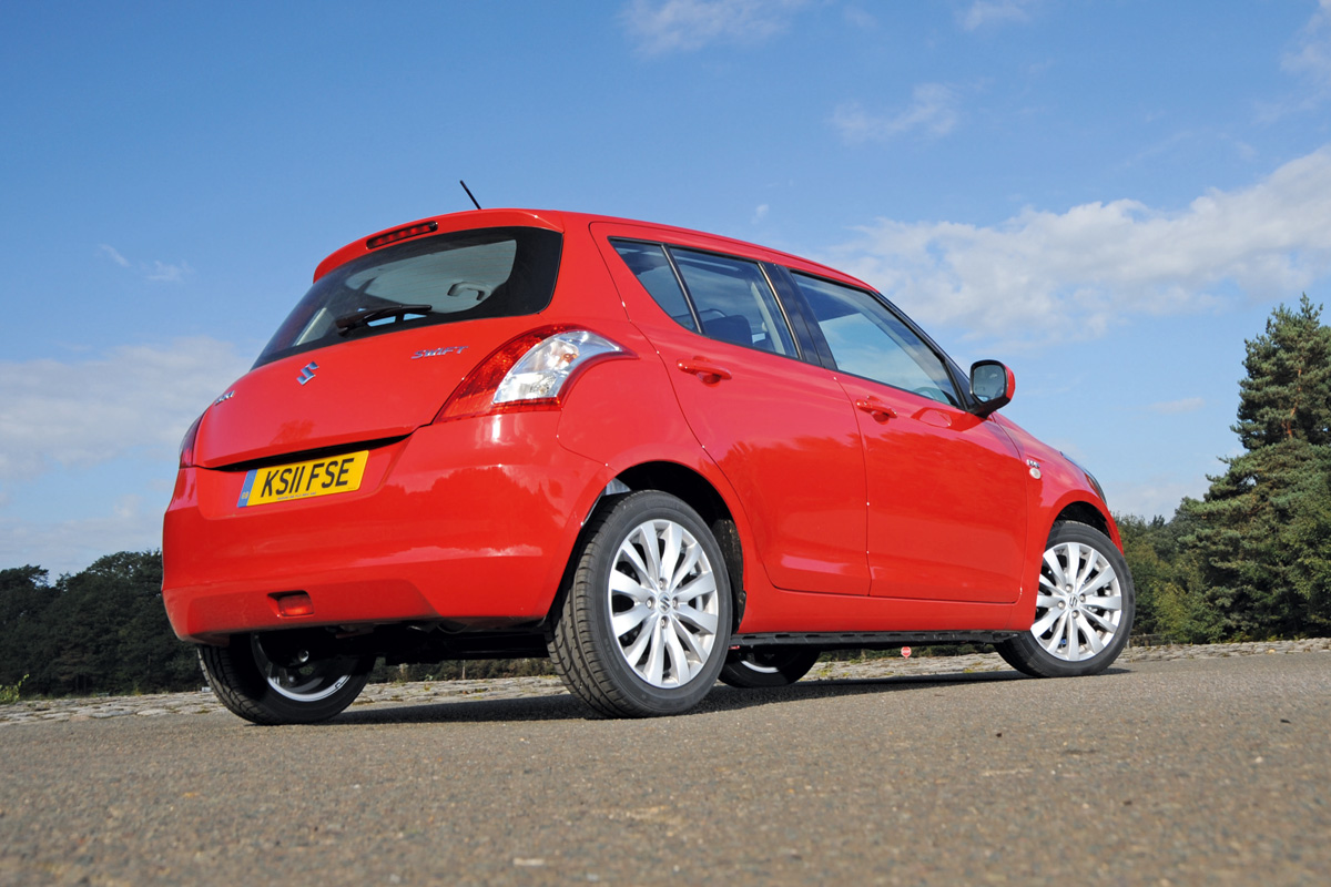 Suzuki Swift rear three-quarters