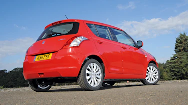 Suzuki Swift rear three-quarters