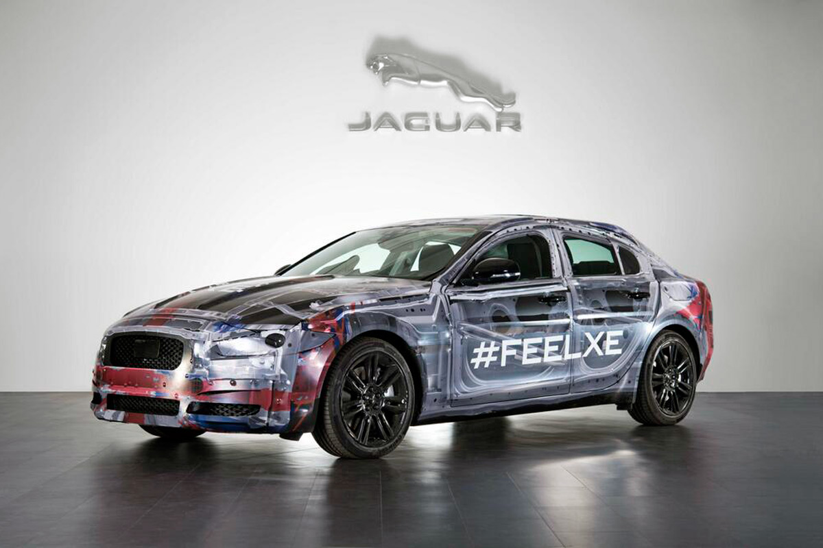 Jaguar XE - front three quarter