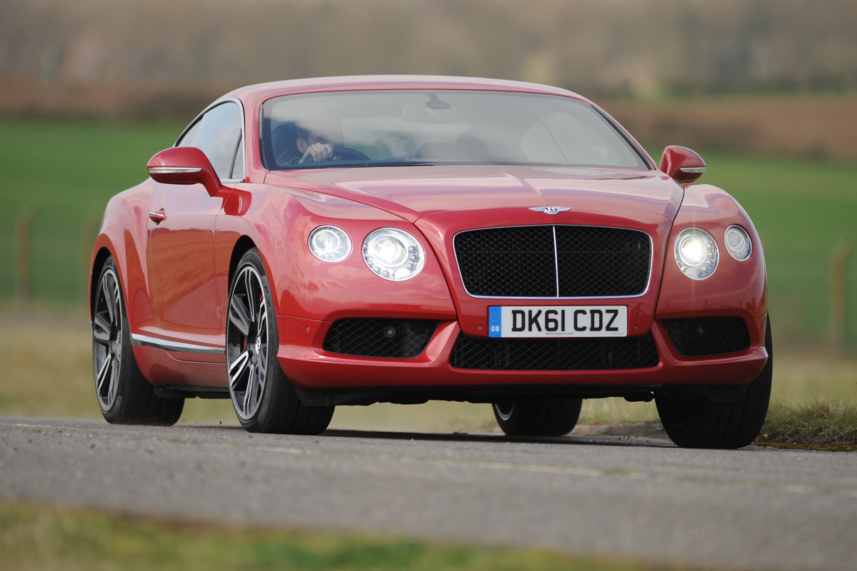 Bentley Continental GT (2011-2017) in red