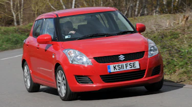 Suzuki Swift front cornering