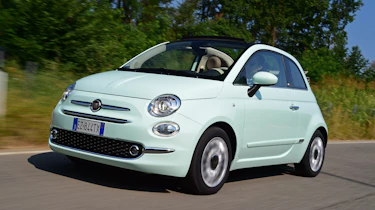 Fiat 500C 2015 front