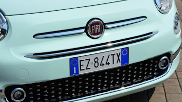 Fiat 500C 2015 nose