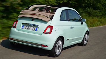 Fiat 500C 2015 rear