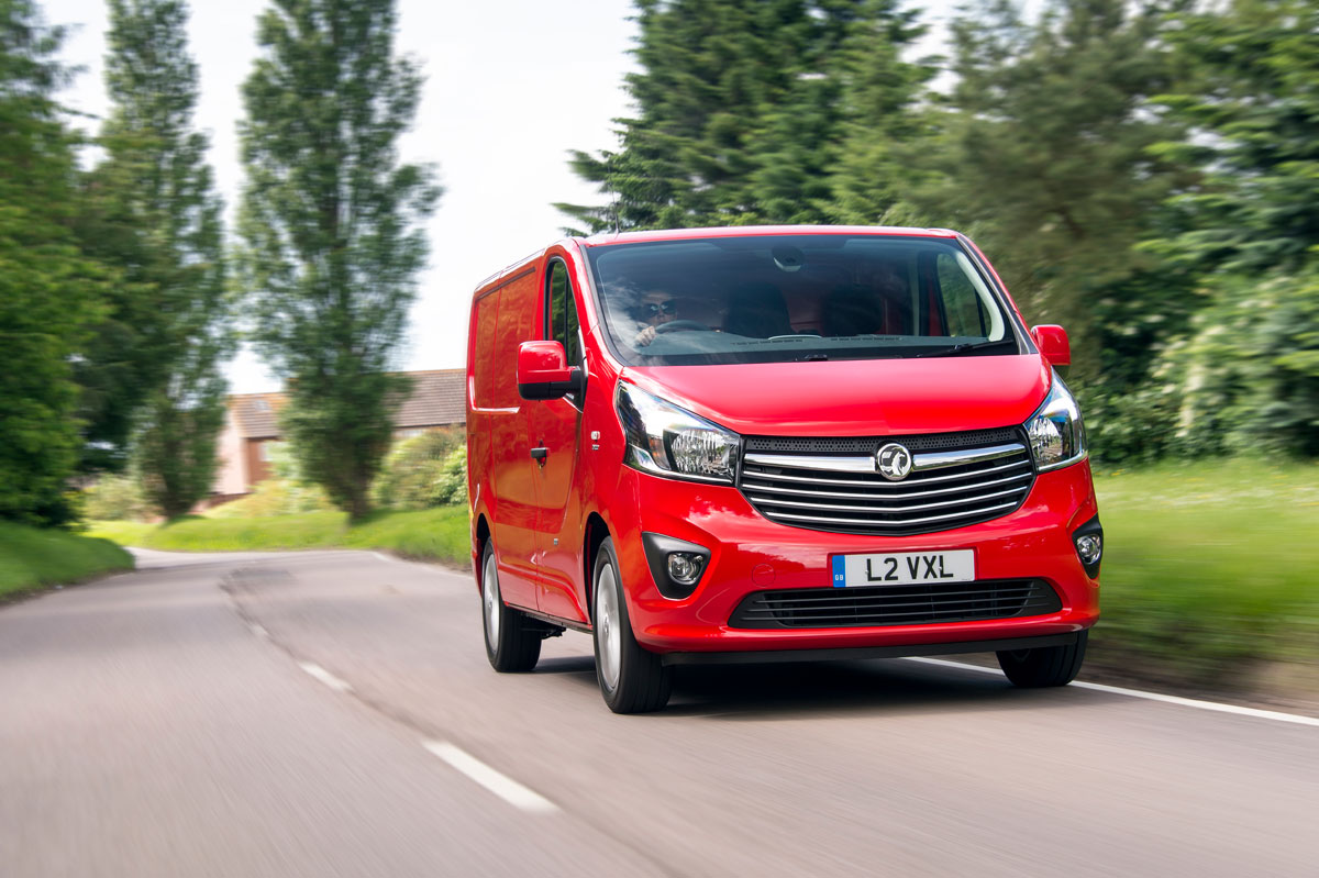 Vauxhall Vivaro action