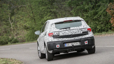 Vauxhall Astra prototype - rear cornering