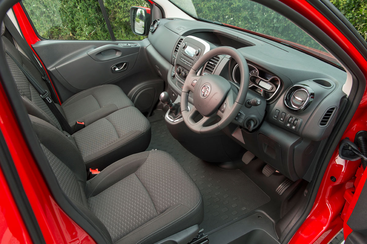 Vauxhall Vivaro interior