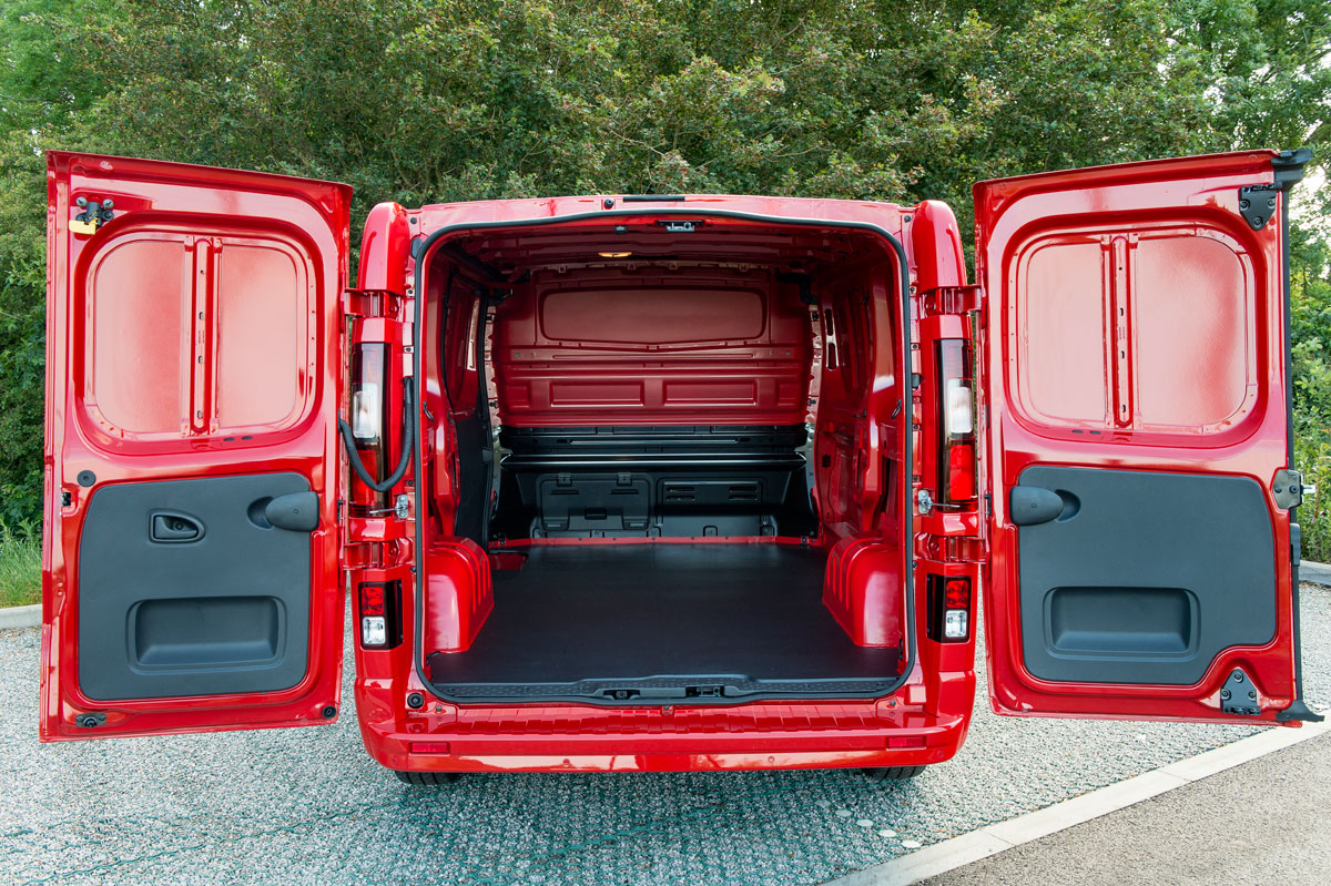 Vauxhall Vivaro rear doors