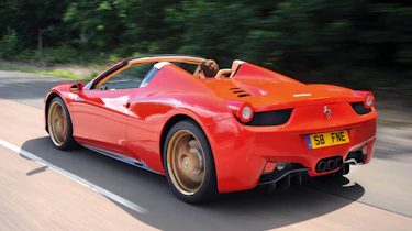 Ferrari 458 Spider rear