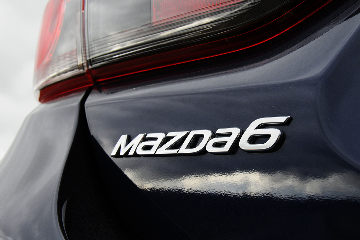 Mazda 6 automatic badge