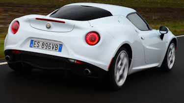Alfa Romeo 4C rear view