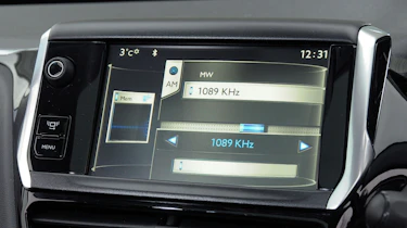 Peugeot 208 interior detail