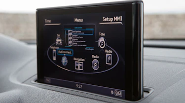 Audi A3 interior screen