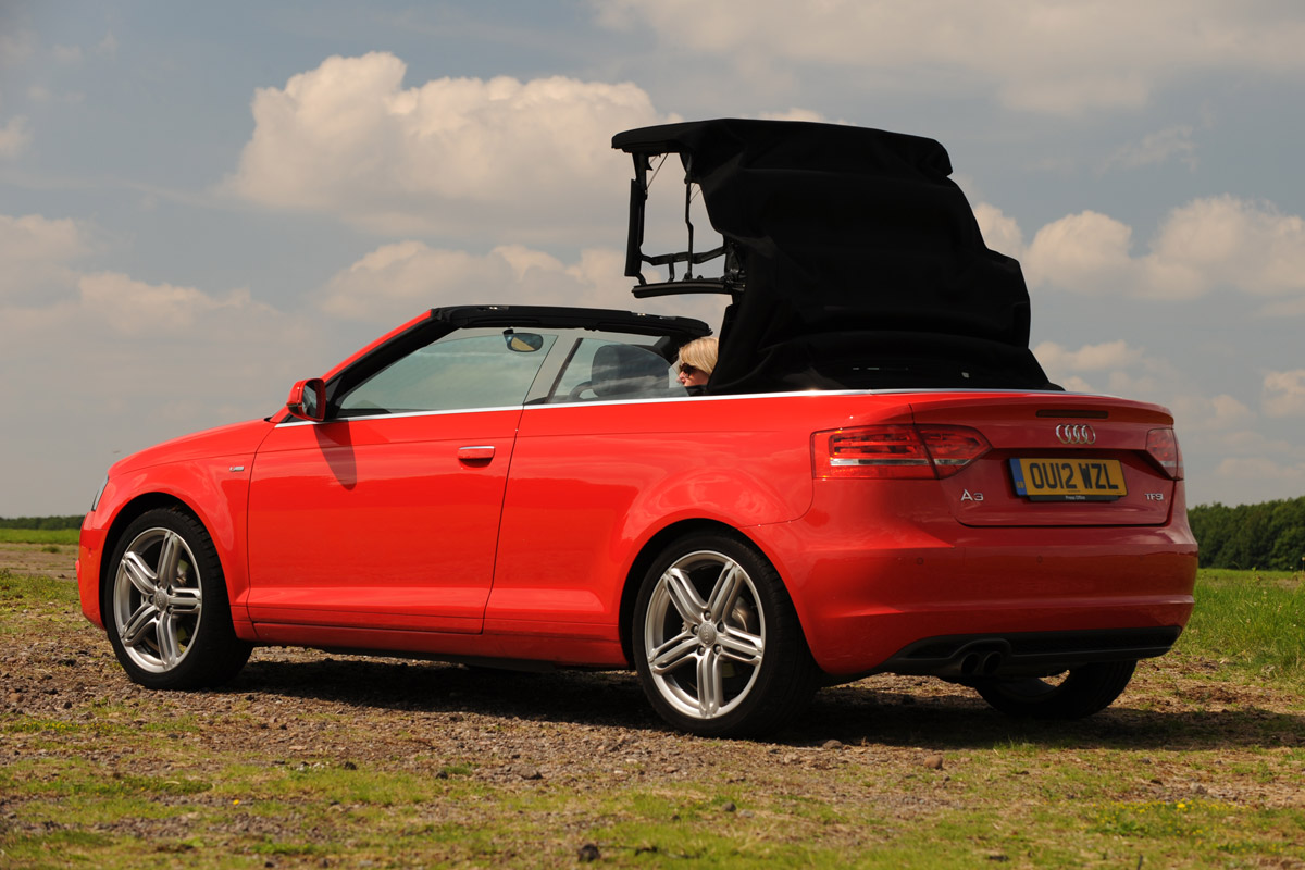 Audi A3 Cabriolet roof
