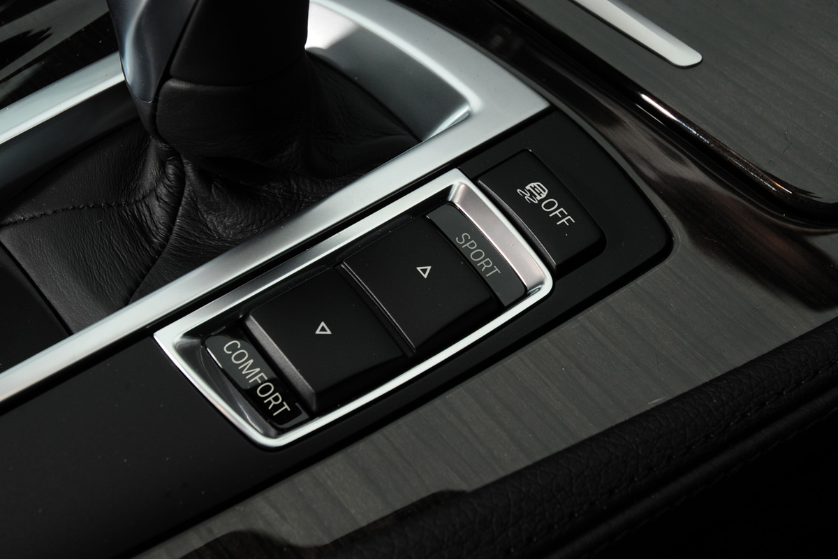 BMW 520d ED interior detail