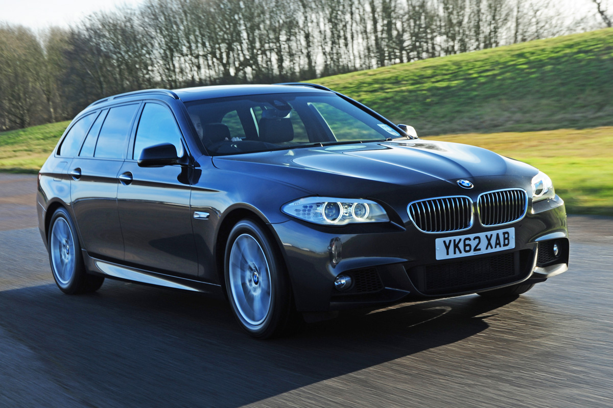 BMW 5 Series Touring front tracking