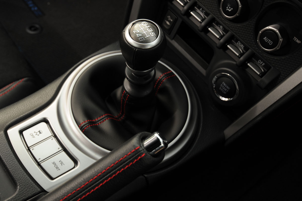 Subaru BRZ interior detail