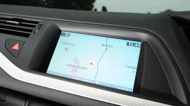 Citroen C5 Tourer interior screen