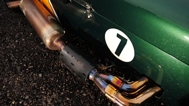 Caterham R600 exhaust detail