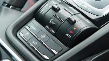 Porsche Cayenne GTS interior detail