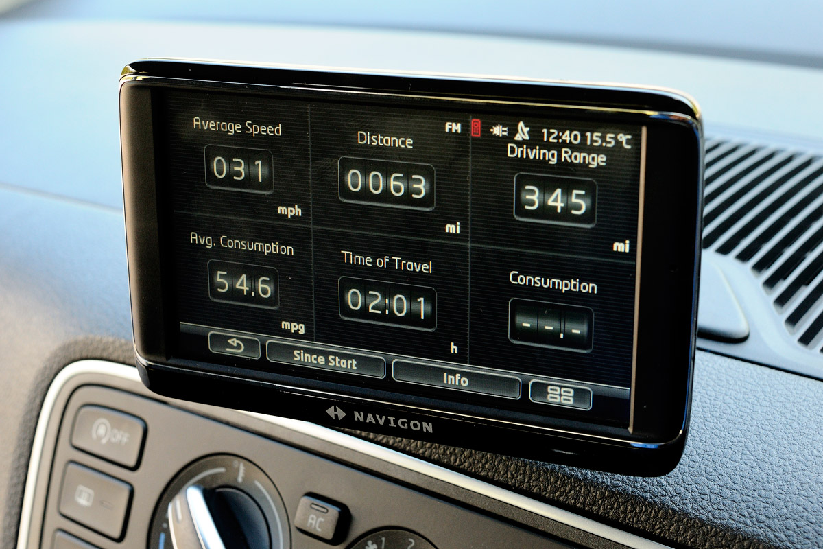 Skoda Citigo five-door sat-nav