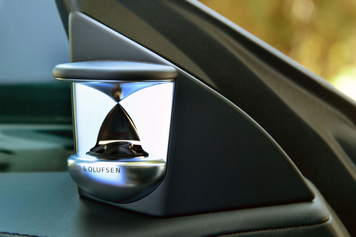 Mercedes CLS 63 AMG Bang and Olufsen tweeter