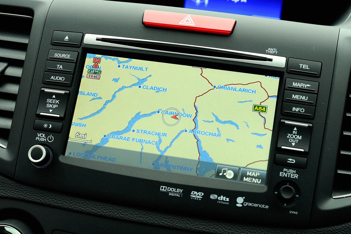 Honda CR-V interior screen