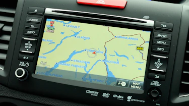 Honda CR-V interior screen