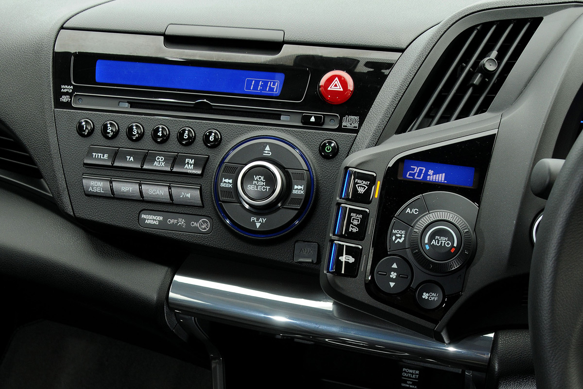 Honda CR-Z interior detail