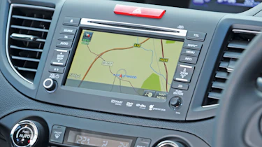 Honda CR-V interior screen