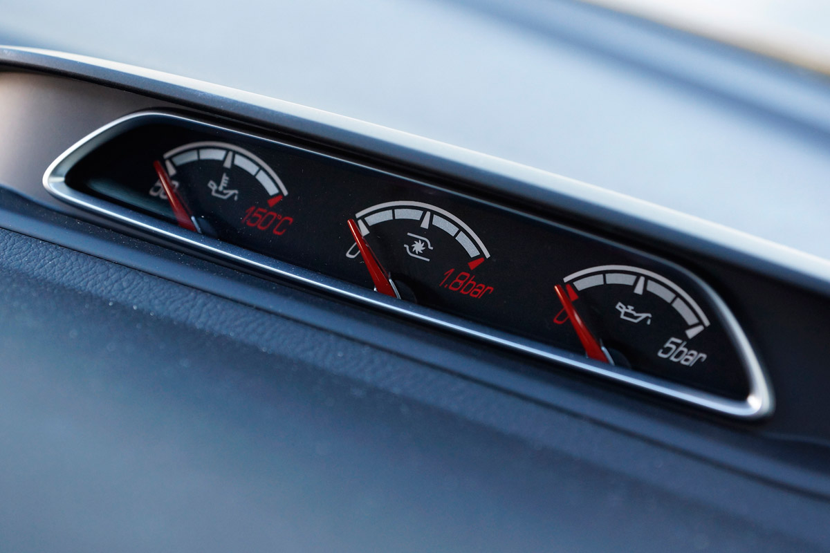 Ford Focus ST dials
