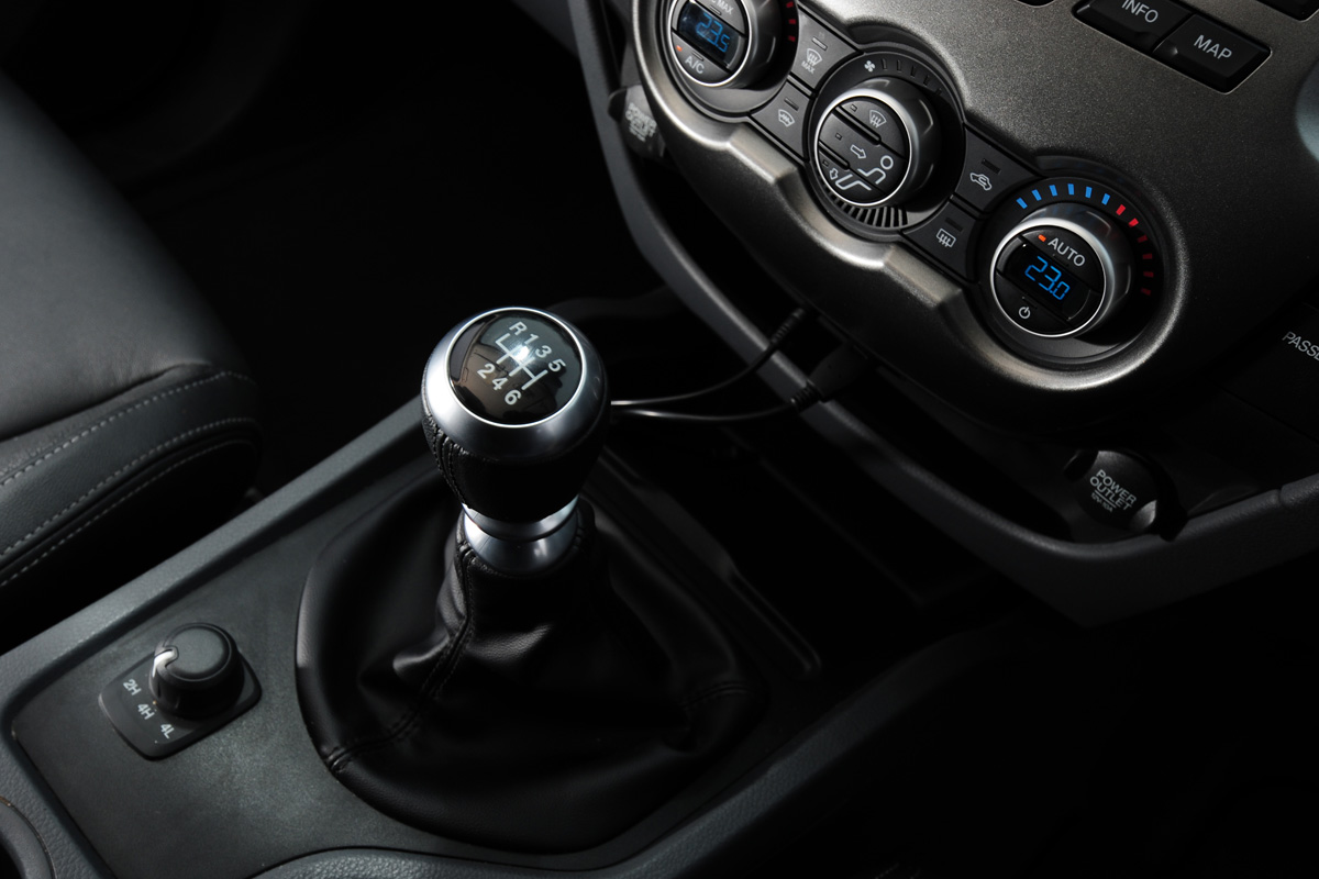 Ford Ranger interior detail