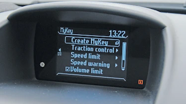 Ford Fiesta interior detail