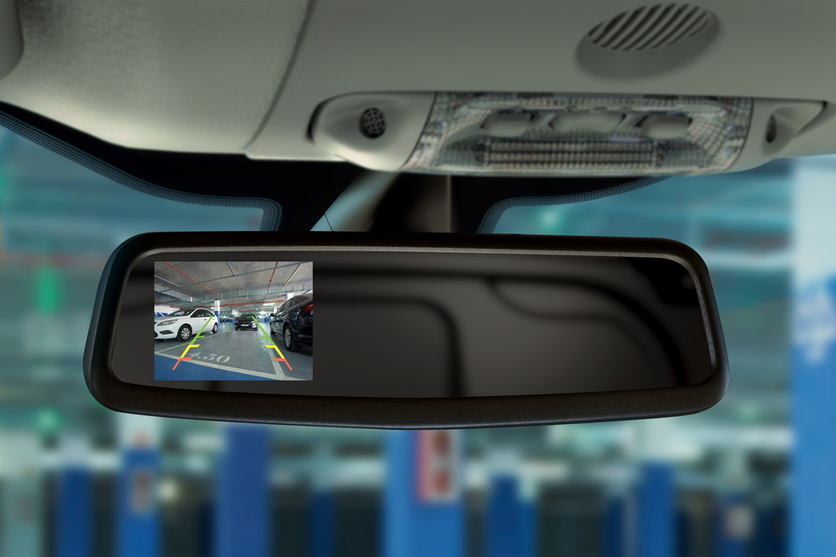 Ford Transit Custom reversing camera