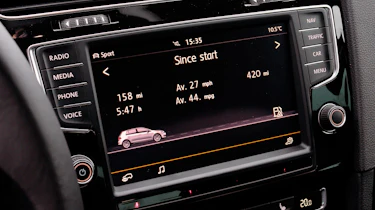 Volkswagen Golf Mk7 interior screen