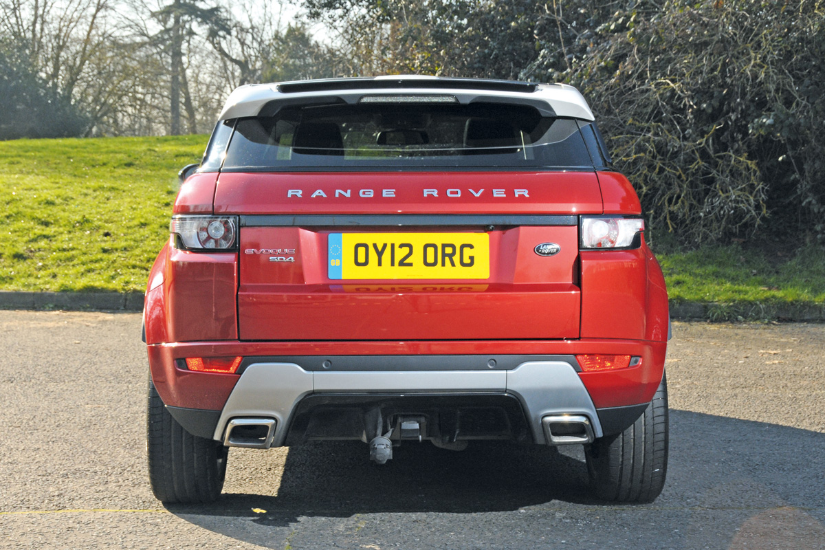 Range Rover Evoque rear static