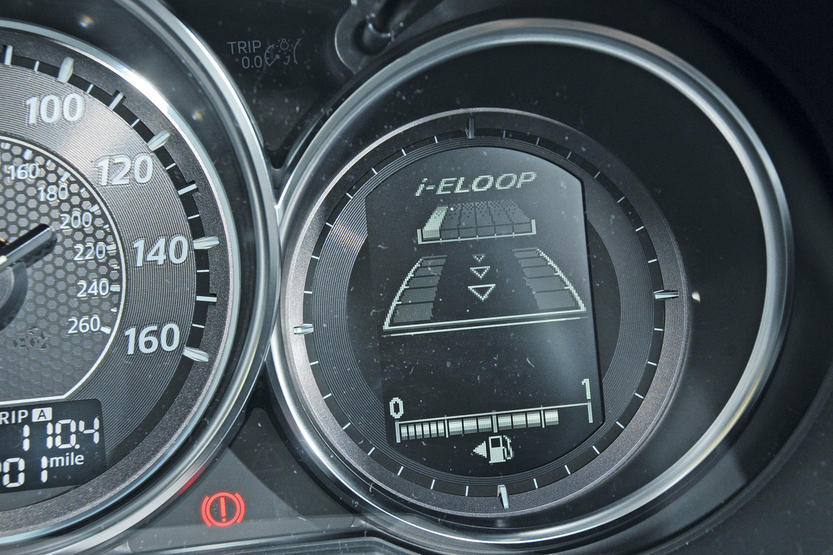 Mazda 6 saloon dials