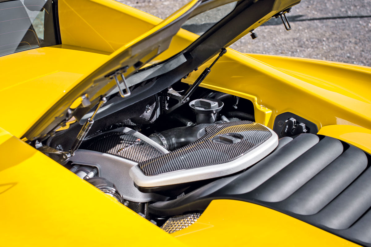 McLaren 12C Spider detail