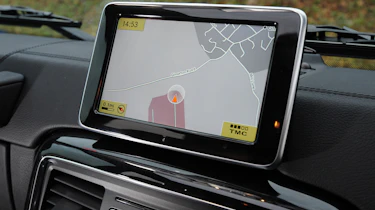 Mercedes G-Class interior screen