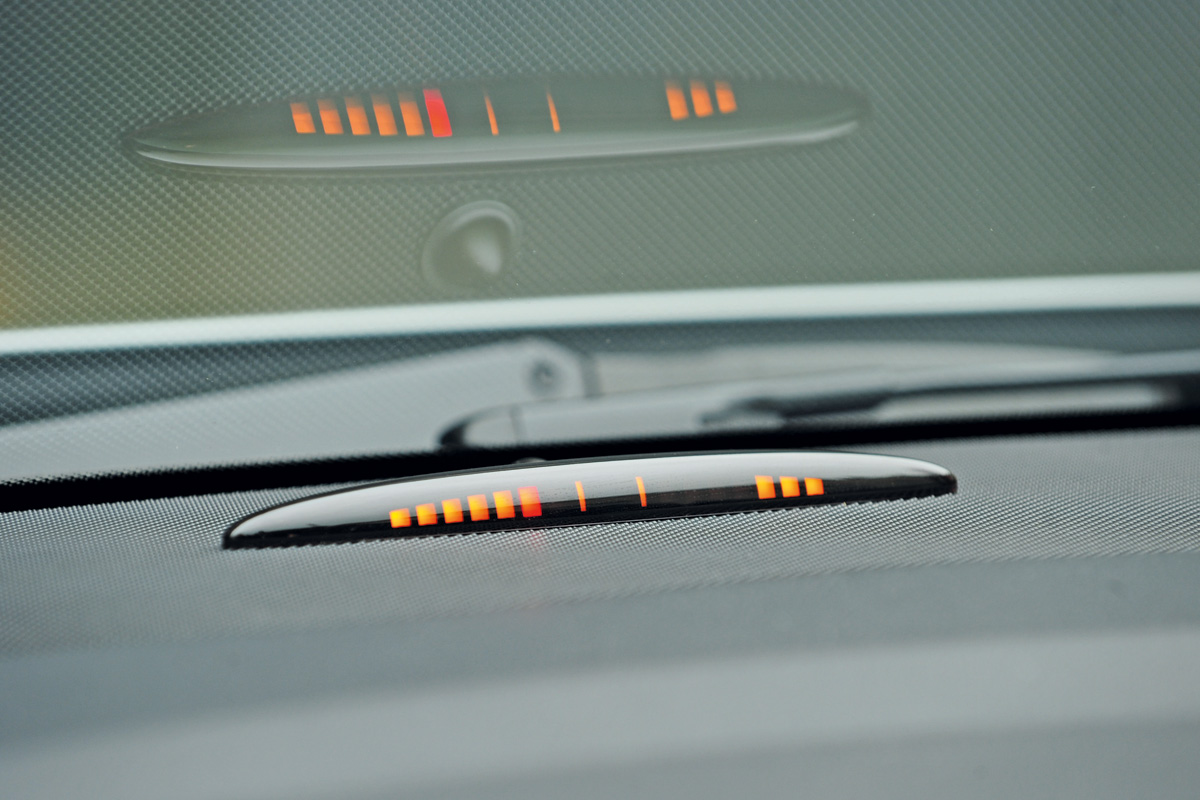 Mercedes B-Class parking sensors