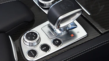 Mercedes SL63 AMG interior detail