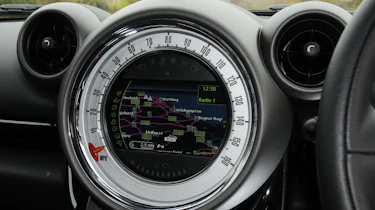 MINI JCW Paceman interior detail