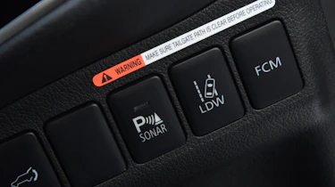 Mitsubishi Outlander interior detail