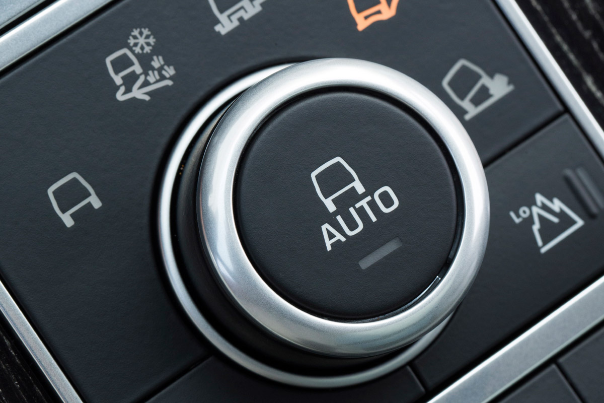 Range Rover interior detail