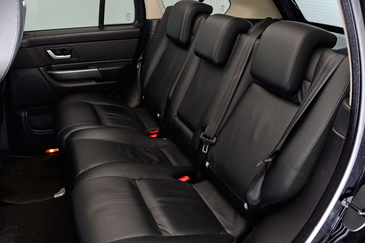 Range Rover Sport rear seats
