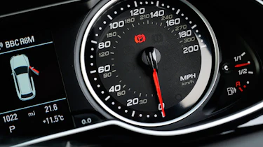 Audi RS4 dials