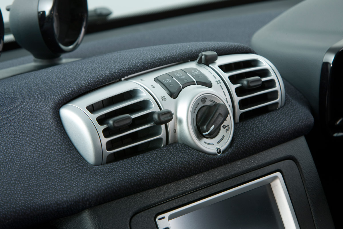 Smart ForTwo heater detail