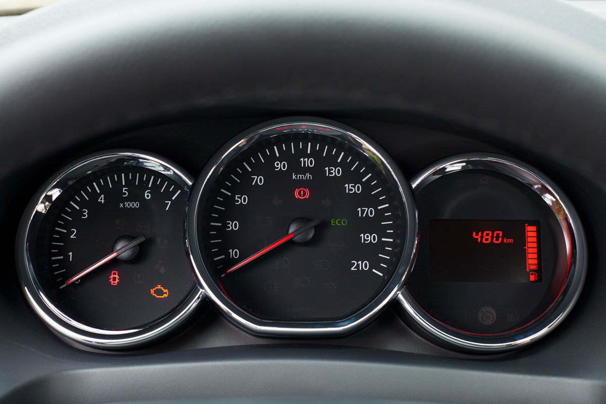 Dacia Sandero Stepway dials